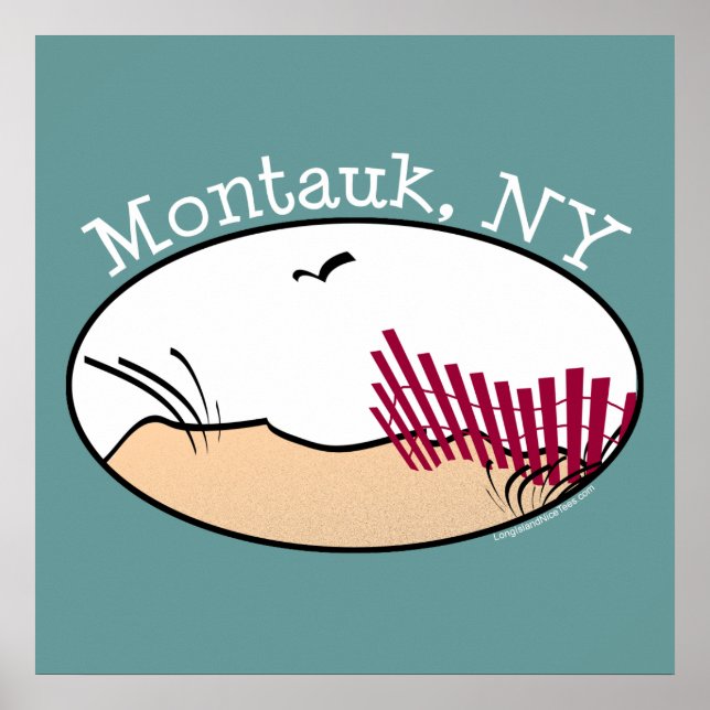 Montauk Poster (Framsidan)