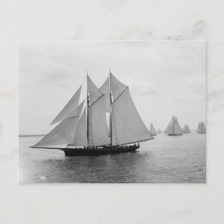 Montauk Sailboat (juni 19.1897) Vykort