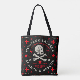 Montauk Salvage Co. Bandana Beach Bag Tygkasse