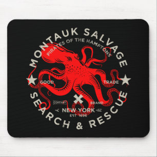 Montauk Salvage Co. Octopus Mouse Pad Musmatta