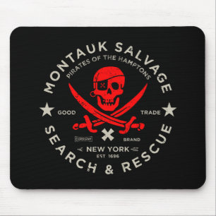 Montauk Salvage Co. Pirat Mouse Pad Musmatta