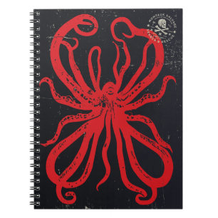 Montauk Salvage Co. Red Sea Monster bärbar dator Anteckningsbok