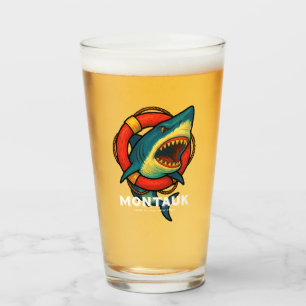 Montauk Salvage Co. Shark Glass v2 Glaskopp