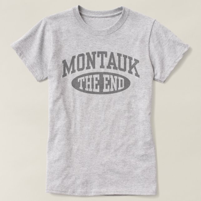Montauk slutar tee (Design framsida)