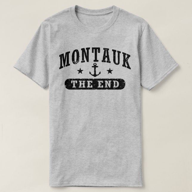 Montauk slutar tee (Design framsida)