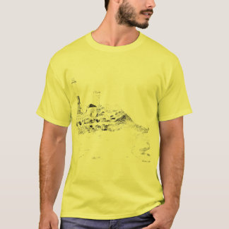Montauk teckning tee shirt