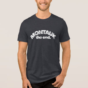 Montauk The End Long Island New York Ditch Plains T Shirt