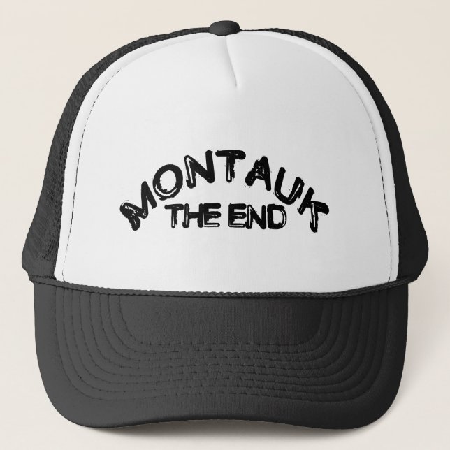 Montauk The End Long Island Stranddag Hamptons Keps (Framsida)