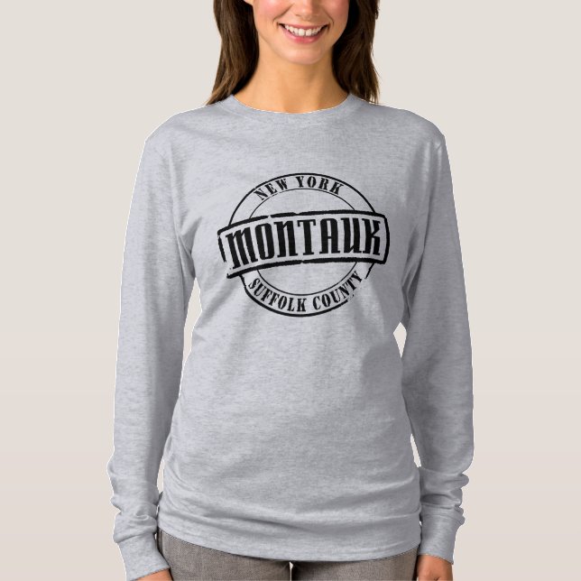 Montauk titel t shirt (Framsida)