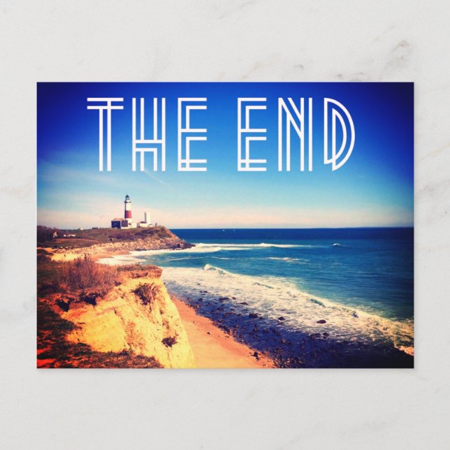 Montauk-vykort för nya verk vykort (Framsida)