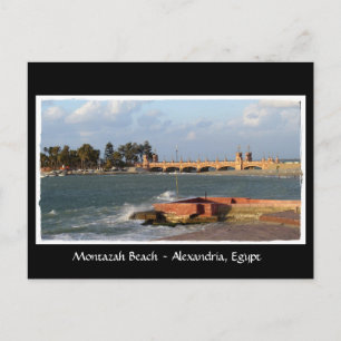 Montazah Beach - vykort för Egypten