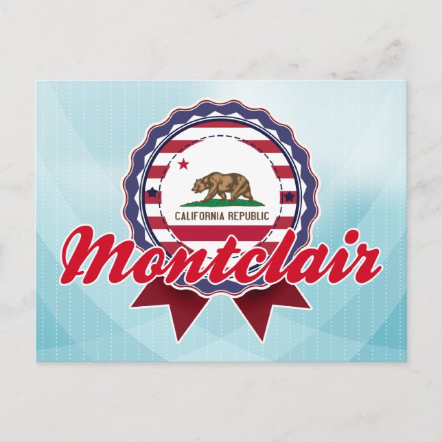 Montclair, CA Vykort (Framsida)