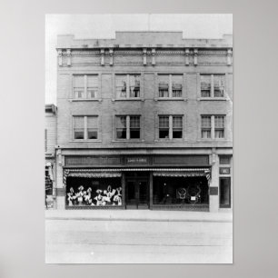 Montclair, New jersey, Louis Harris Store, Vintage Poster