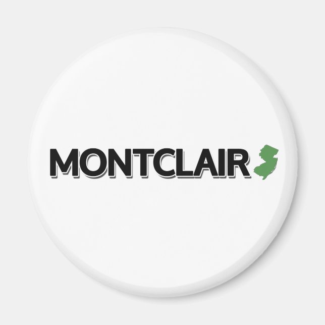 Montclair, New jersey Magnet (Framsidan)