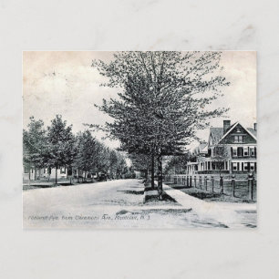 Montclair, New Jersey, Midland Ave Utsikt Vintage Vykort