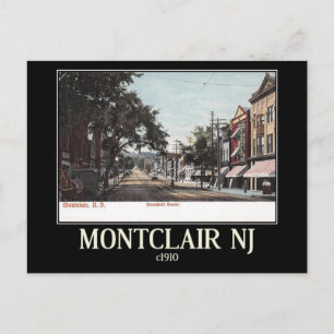 Montclair, New jersey, Vintage Vykort