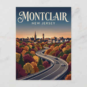 Montclair New Jersey Vykort
