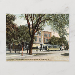 Montclair NJ 1908 Vintage Vykort