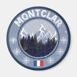 Montclar Station de Ski Magnet