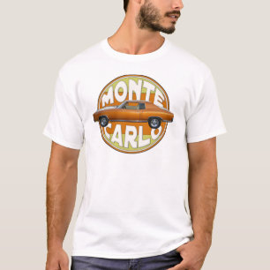 monte 1970 - carlo förkopprar kamlet tee shirt