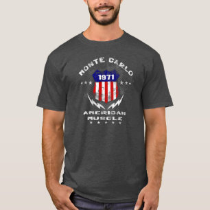 Monte 1971 - carlo amerikanmuskel v3 t-shirt