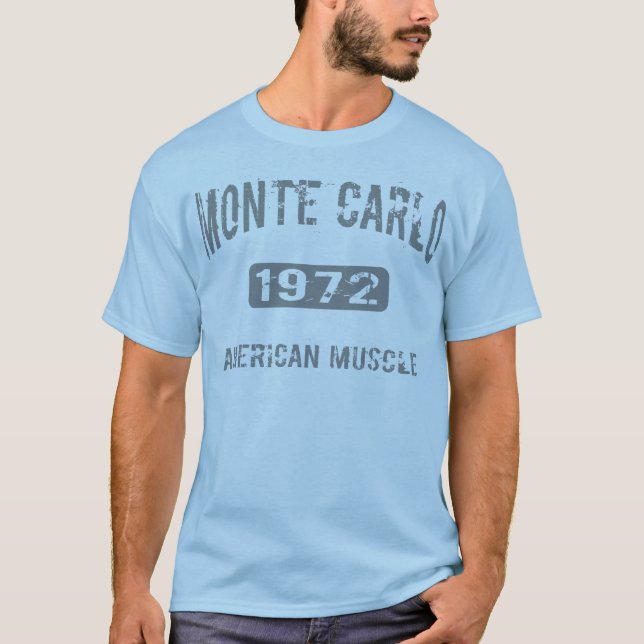Monte 1972 - carlo T skjorta Tee (Framsida)