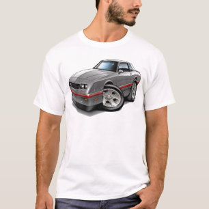 Monte 1983-88 - carlo Grå färg-Röd bil Tee Shirt