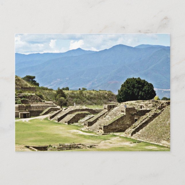 Monte Alban Complex Vykort (Framsida)