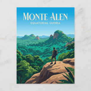 Monte Alén nationalpark Ekvatorialguinea Vykort