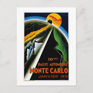 Monte Carlo 1931 Vykort