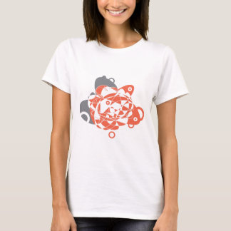 Monte - carlo abstrakt T-tröja T-shirt