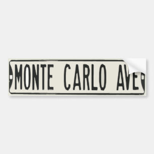 Monte - carlo aveny bildekal