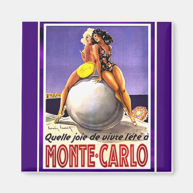 Monte Carlo Bathing Beauties Magnet (Framsidan)