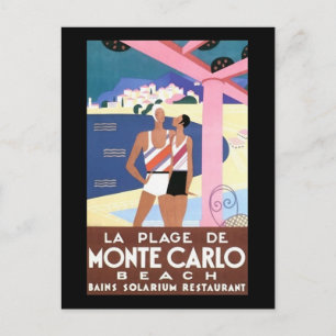 Monte Carlo Beach Vykort