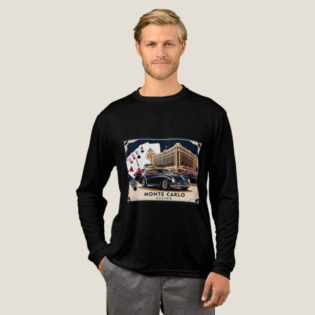 Monte Carlo Casino Lyx T-shirt (Hel framsida)