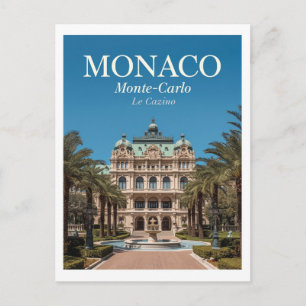 Monte Carlo Casino Monaco Vykort