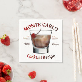 Monte Carlo Cocktail Recept Konst Pappersservett