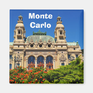 Monte - carlo i Monaco Magnet
