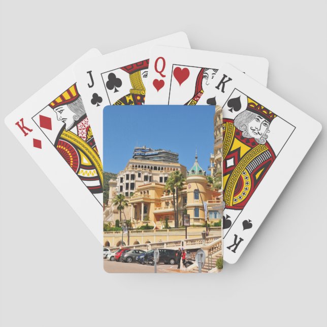 Monte Carlo i Monaco Spel Kort (Baksidan)