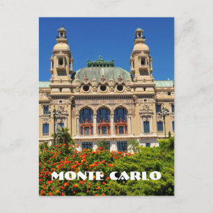 Monte Carlo i Monaco Vykort