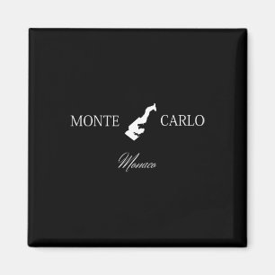 Monte Carlo Monaco Family Vacation Resa Souvenir T Magnet