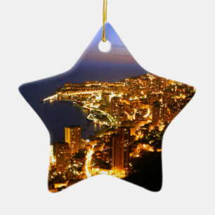 Monte - carlo, Monaco Julgransprydnad Keramik