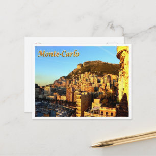 Monte Carlo - Monaco - Panorama - Vykort