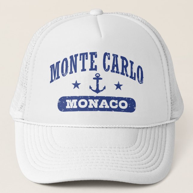 Monte Carlo Monaco Truckerkeps (Framsida)