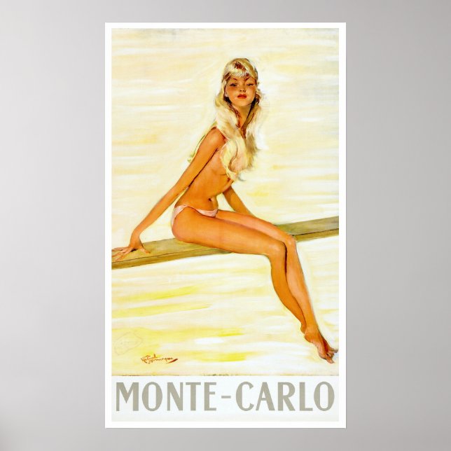 Monte-Carlo Poster (Framsidan)