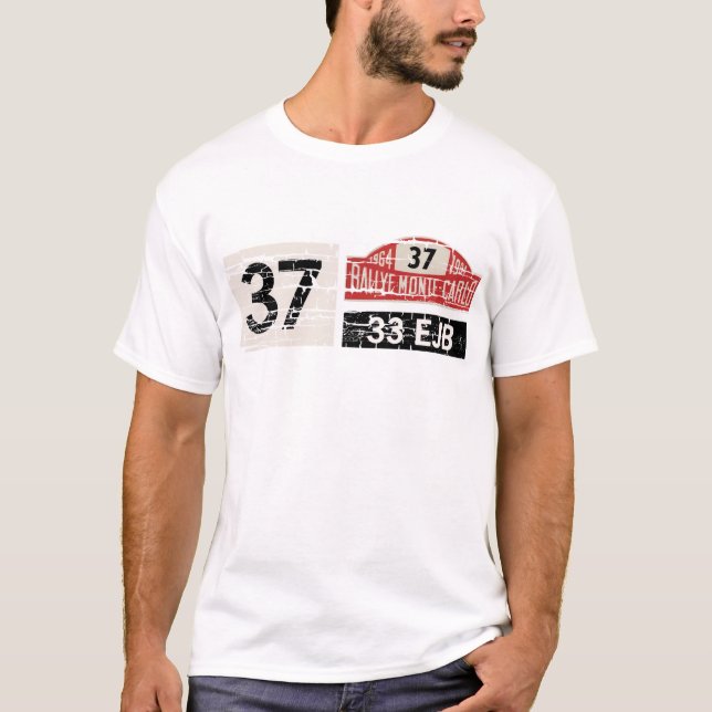 Monte - carlo samlar T-skjortan T-shirt (Framsida)