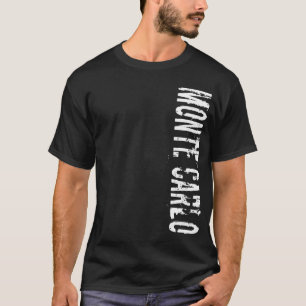 Monte - carlo Vert logotypskjorta Tee Shirt