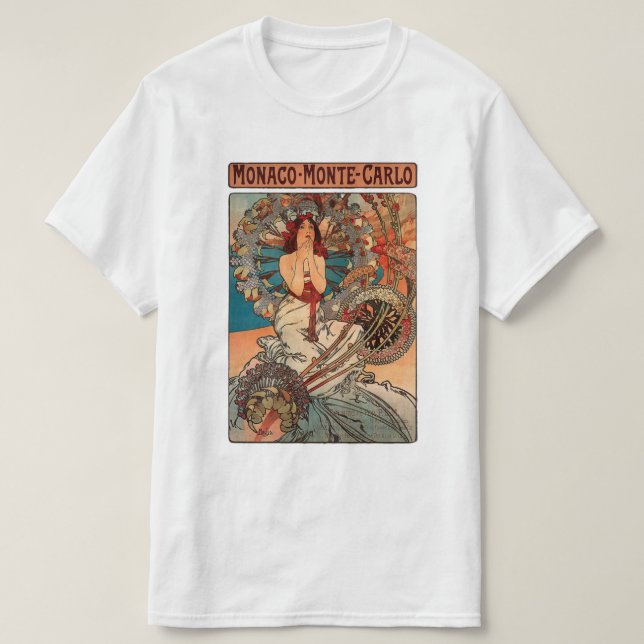Monte Carlo Woman Graphic T Shirt (Design framsida)