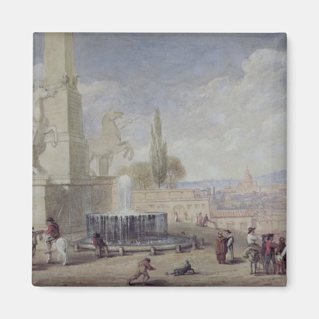Monte Cavallo, Rom Magnet (Framsidan)