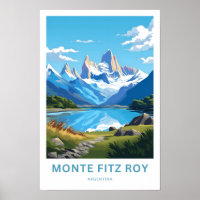Monte Fitz Roy Argentina Travel Skriv ut